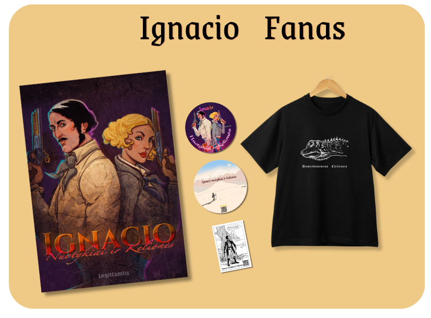 Igancio nuotykiai ir keliones komiksas